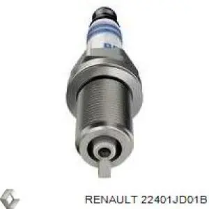 Свеча зажигания Renault (RVI) 22401JD01B цена, от 12.36 USD