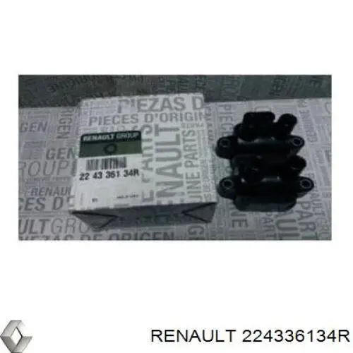 Катушка зажигания Renault (RVI) 224336134R