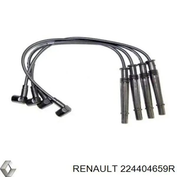 224404659R Renault (RVI) fios de alta voltagem, kit