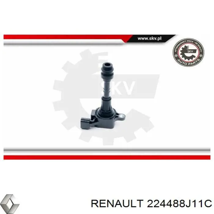 Модуль зажигания Renault (RVI) 224488J11C цена, от 22.40 USD