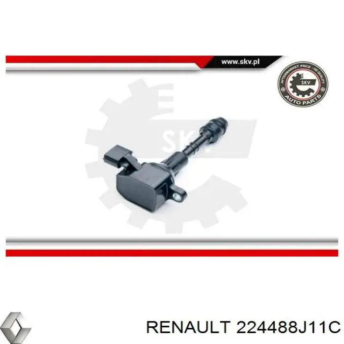 Купить 224488J11C Renault (RVI) Катушка зажигания