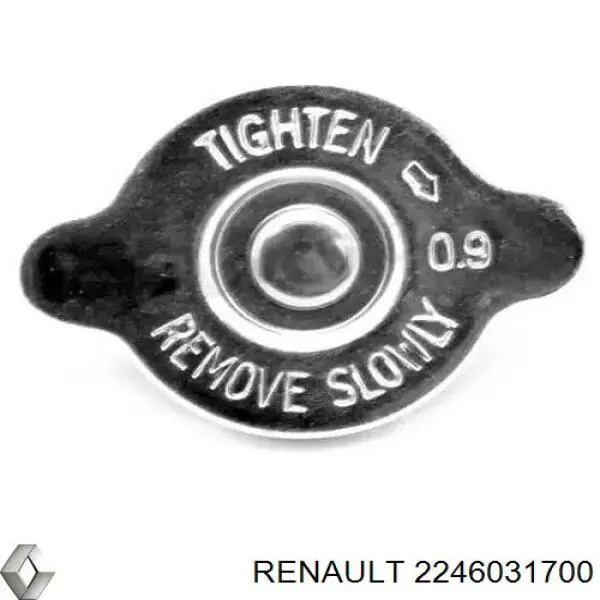 Крышка радиатора 2246031700 Renault (RVI)