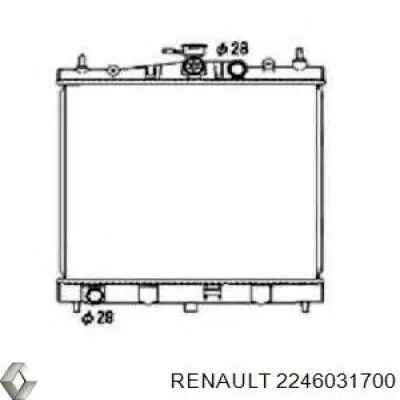 2246031700 Renault (RVI) Крышка бачка радиатора