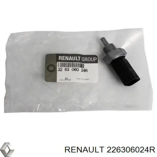 Датчик указателя температуры охлаждающей жидкости Renault (RVI) 226306024R цена, от 10.91 USD