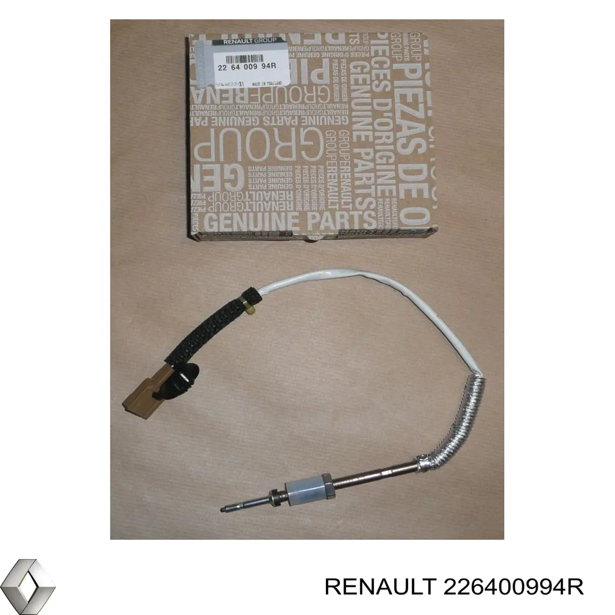 Купить 226400994R Renault (RVI) Датчик температуры отработавших газов (ОГ), перед турбиной