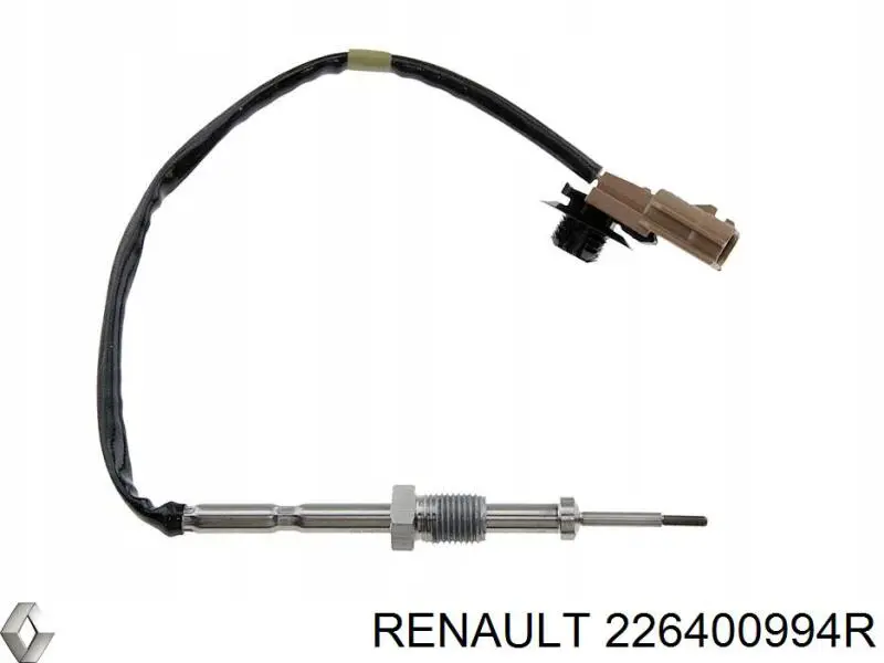 226400994R Renault (RVI) sensor de temperatura dos gases de escape (ge, antes de turbina)