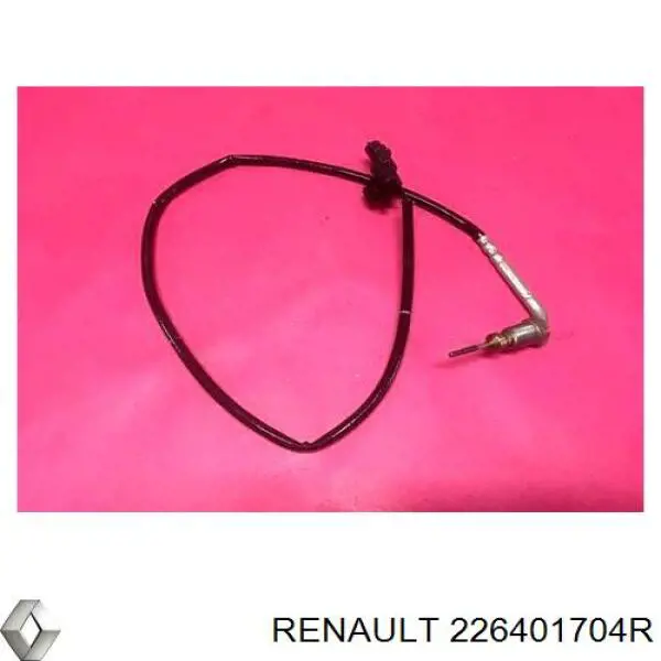 Sensor de temperatura, gas de escape, antes de Filtro hollín/partículas 226401704R Renault (RVI)