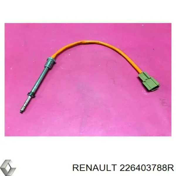 Датчик температуры отработавших газов (ОГ), до катализатора 226403788R Renault (RVI)