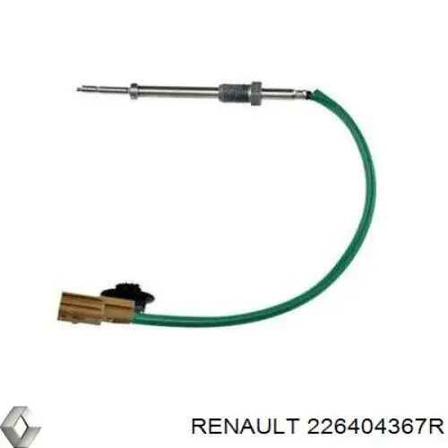 Sensor de temperatura, gas de escape, antes de turbina 226404367R Renault (RVI)