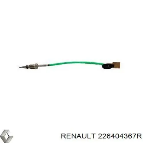 Купить 226404367R Renault (RVI) Датчик температуры отработавших газов (ОГ), перед турбиной