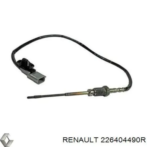226404490R Renault (RVI) sensor de temperatura dos gases de escape (ge, antes de filtro de partículas diesel)