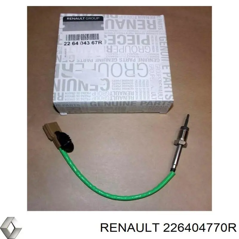 Купить 226404770R Renault (RVI) Датчик температуры отработавших газов (ОГ), клапана EGR