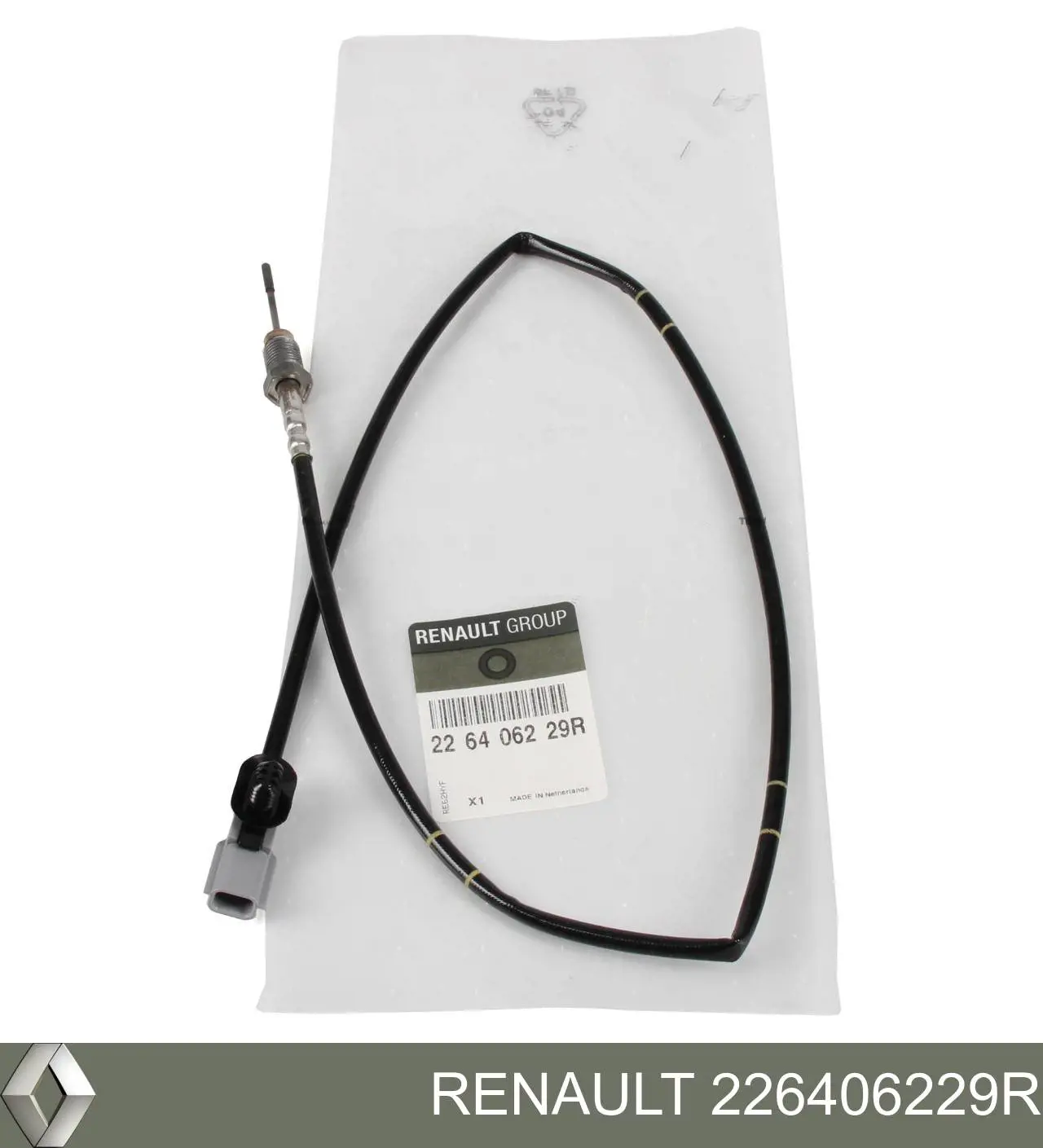 226406229R Renault (RVI) sensor de temperatura dos gases de escape (ge, de filtro de partículas diesel)