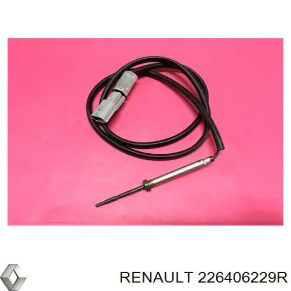 Датчик температуры отработавших газов (ОГ), сажевого фильтра 226406229R Renault (RVI)
