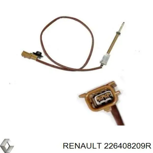 Купить 226408209R Renault (RVI) Датчик температуры отработавших газов (ОГ), до катализатора