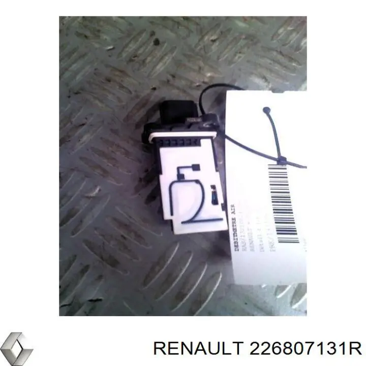 226807131R Renault (RVI) sensor de fluxo (consumo de ar, medidor de consumo M.A.F. - (Mass Airflow))