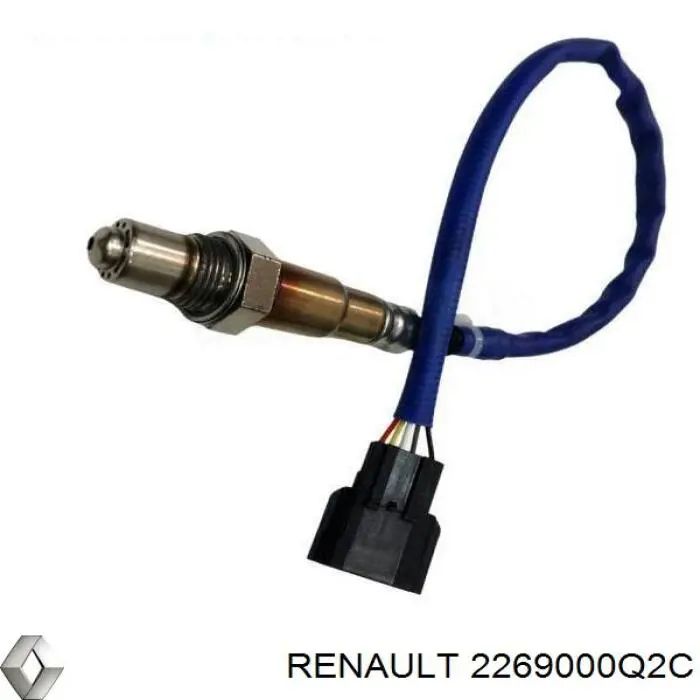 2269000Q2C Renault (RVI) sonda lambda, sensor de oxigênio depois de catalisador