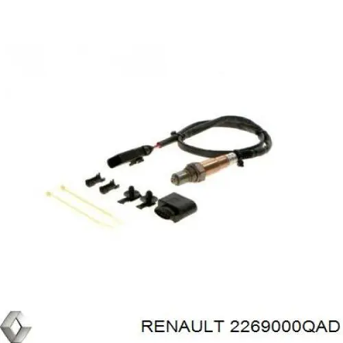 Купить 2269000QAD Renault (RVI) Датчик кислорода до катализатора