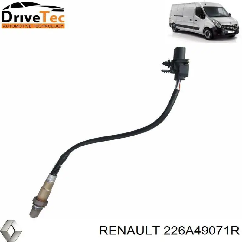 226A49071R Renault (RVI) Лямбда-зонд, датчик кислорода до катализатора