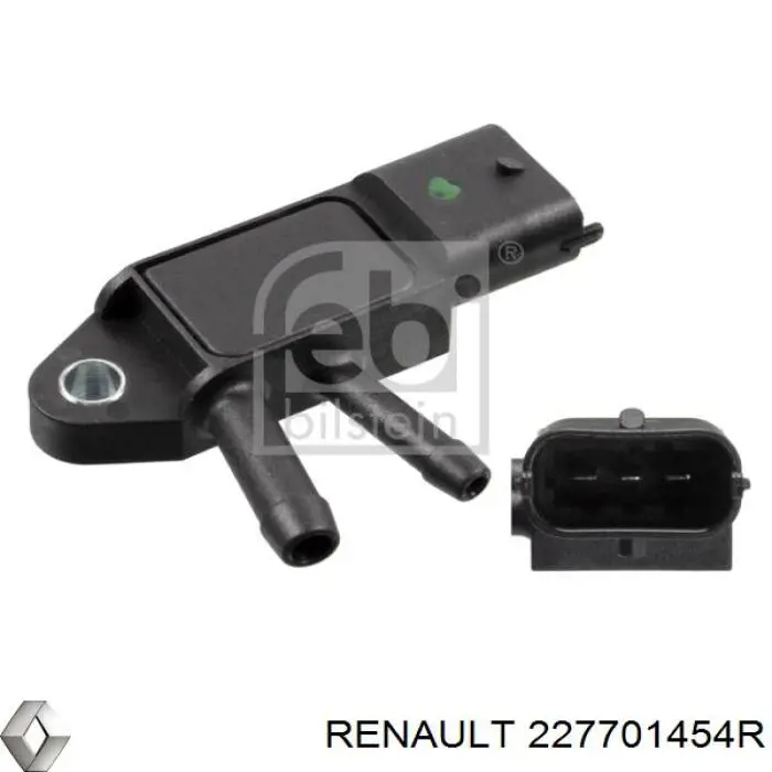Датчик давления выхлопных газов Renault (RVI) 227701454R