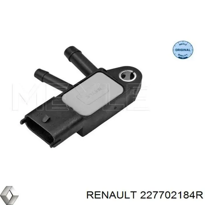 Датчик давления выхлопных газов 227702184R Renault (RVI)