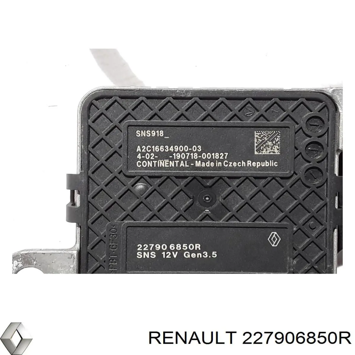 Купить 227906850R Renault (RVI) Датчик оксидов азота NOX передний