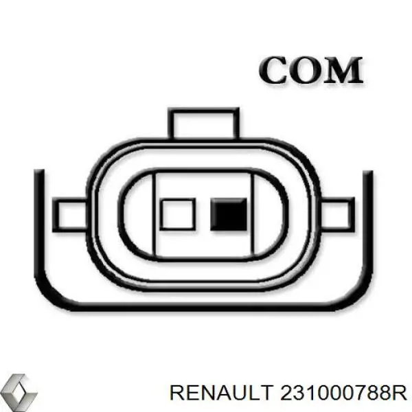 Автомобильный генератор Renault (RVI) 231000788R цена, от 213.32 USD