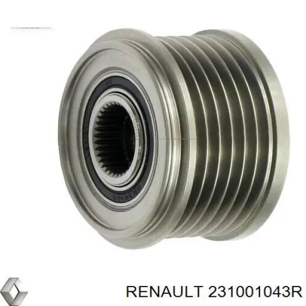  Polia do gerador Renault Megane IV sedan (LV) (2016 - 2026) IV