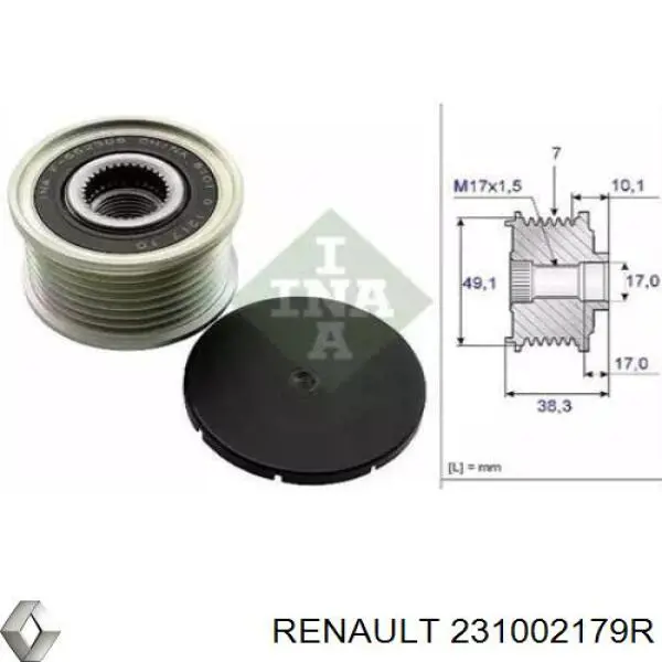 231002179R Renault (RVI) 