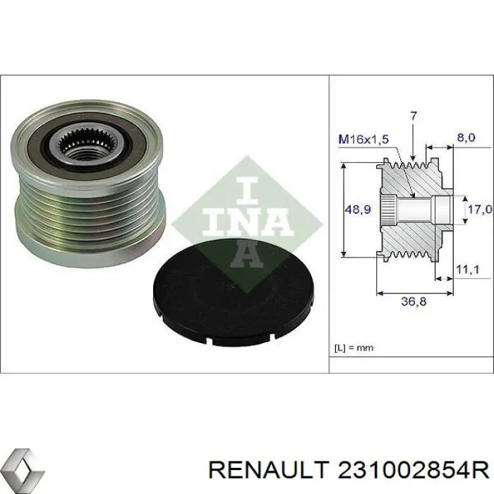 231002854R Renault (RVI)