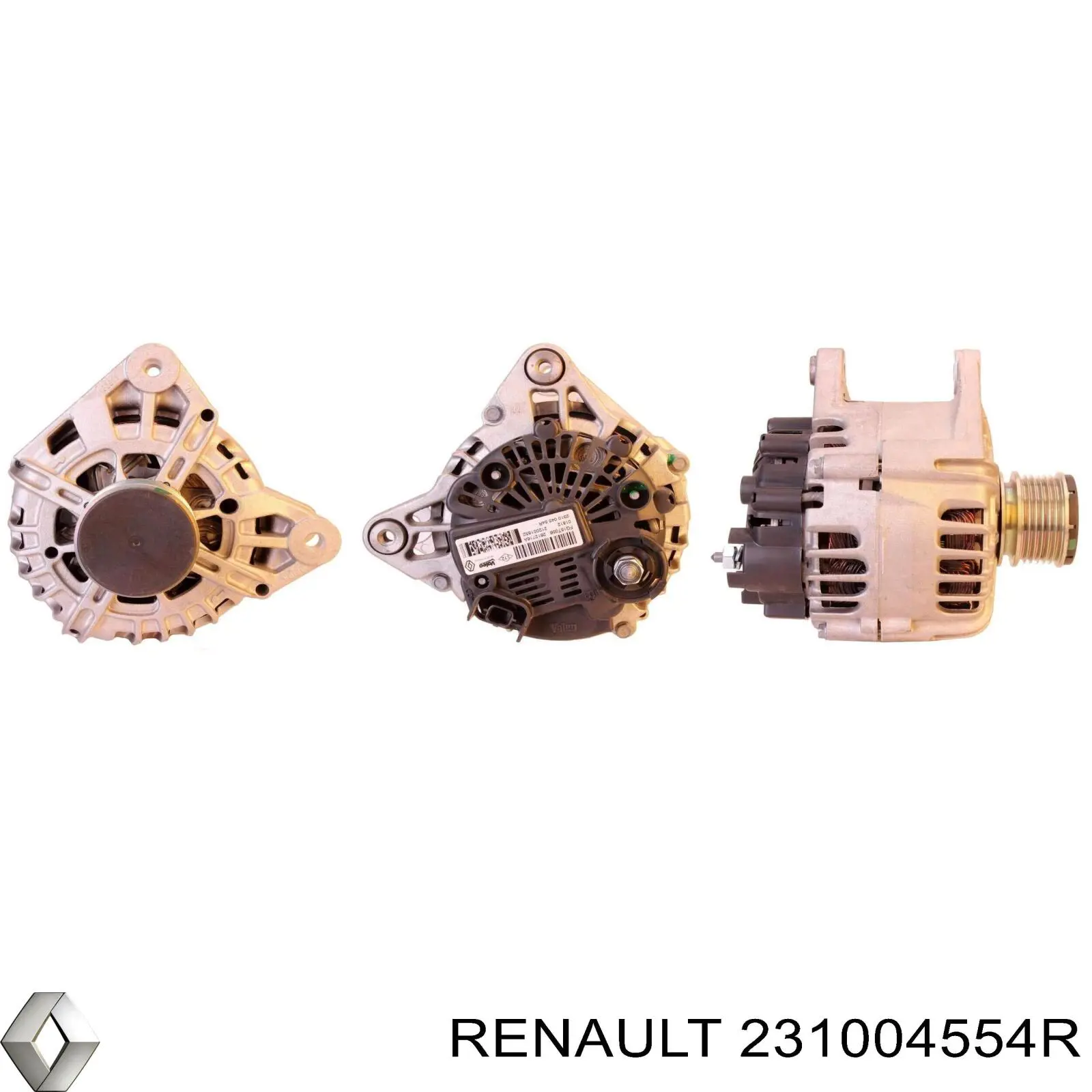 Alternador 231004554R Renault (RVI)