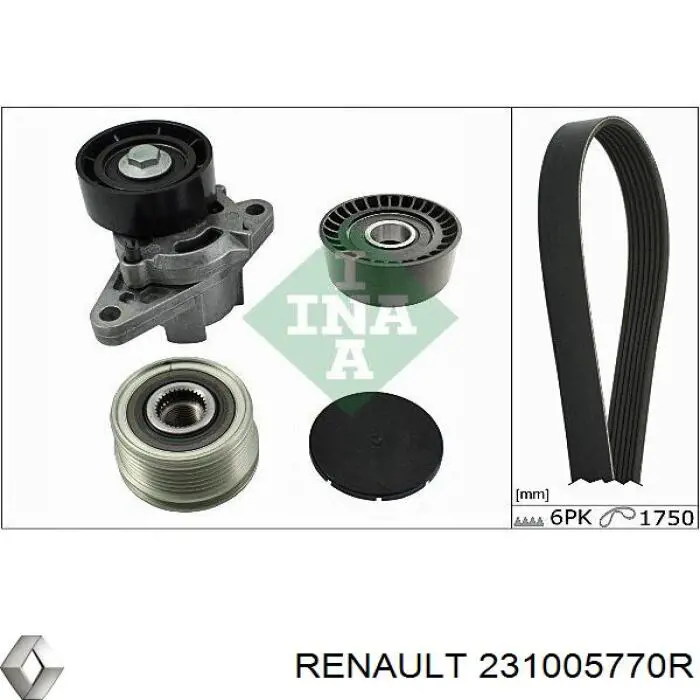 231005770R Renault (RVI) gerador