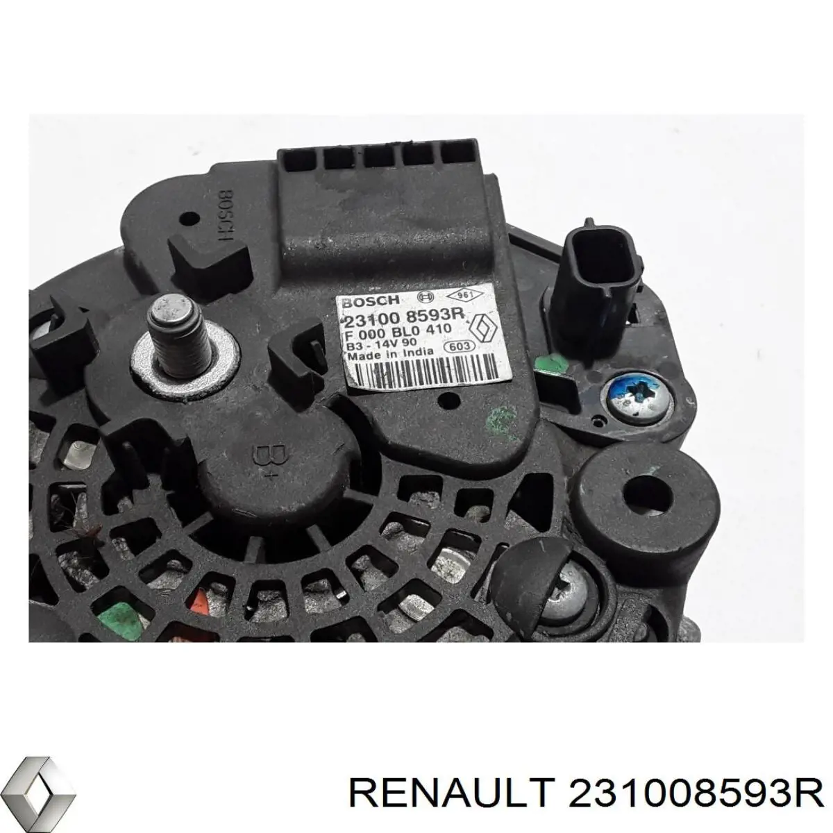 Генератор 231008593R Renault (RVI)