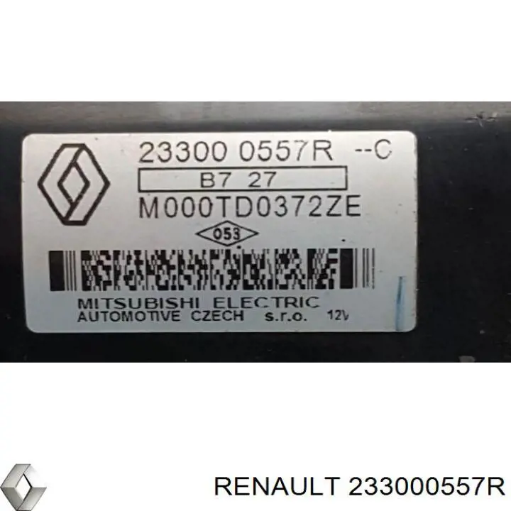 233000557R Renault (RVI) Motor de arranco