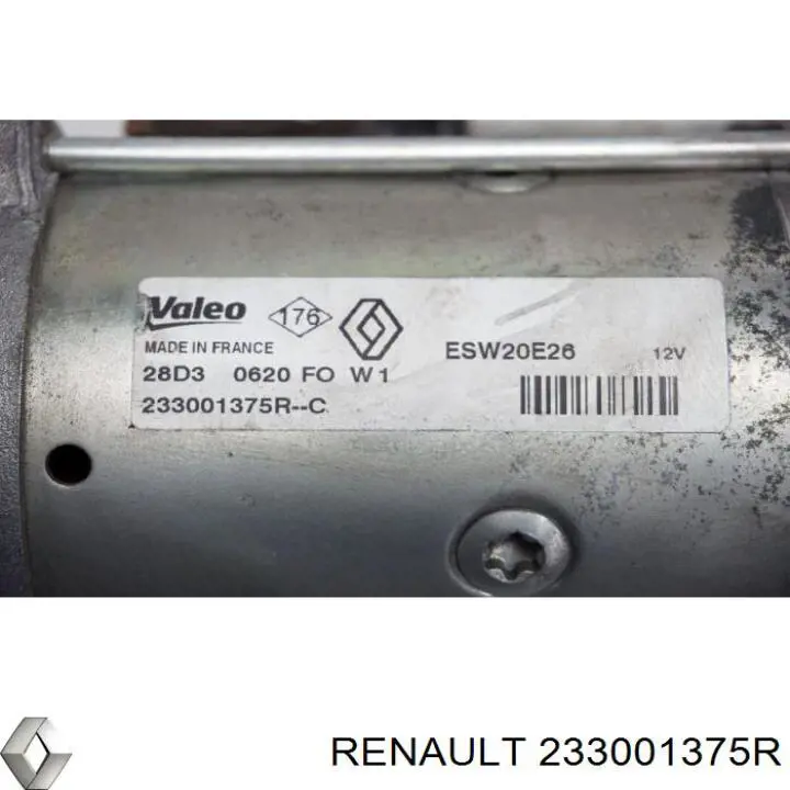 Купить 233001375R Renault (RVI) Стартер