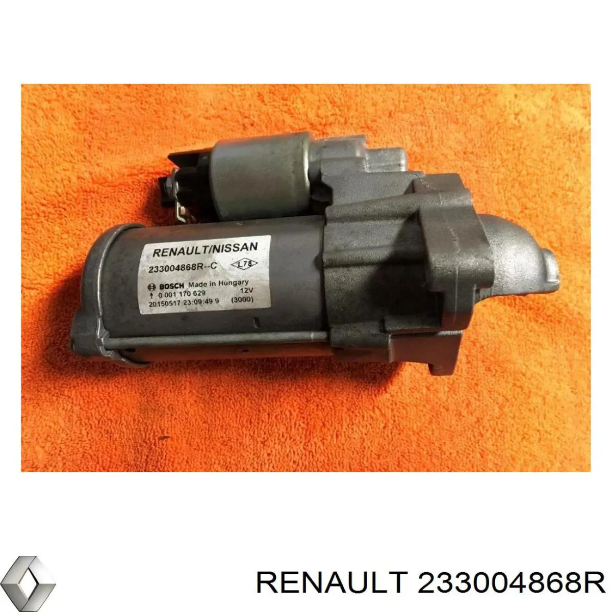 Стартер Renault (RVI) 233004868R цена, от 45.10 USD