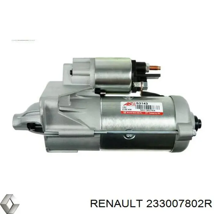 233007802r Renault (RVI) motor de arranco