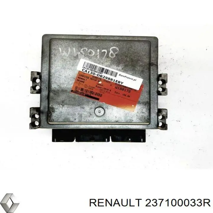 ЭБУ двигателем Renault (RVI) 237100033R цена, от 25.93 USD