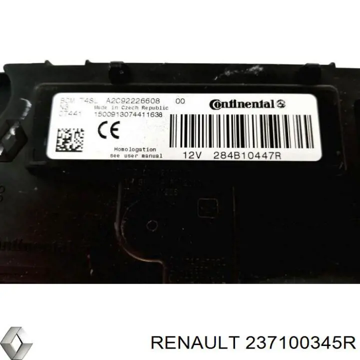 ЭБУ двигателем Renault (RVI) 237100345R цена, от 42.28 USD