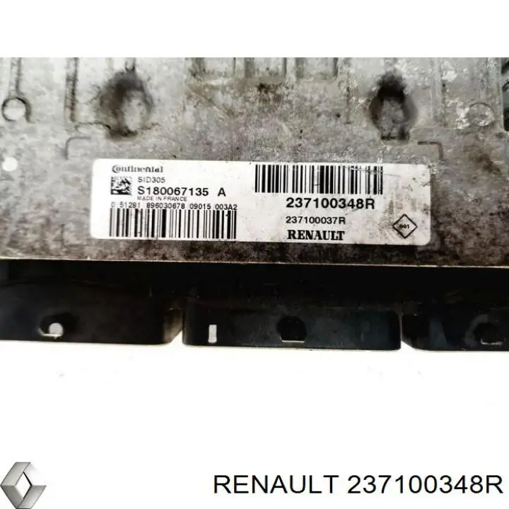 237100348R Renault (RVI) Мозги двигателя