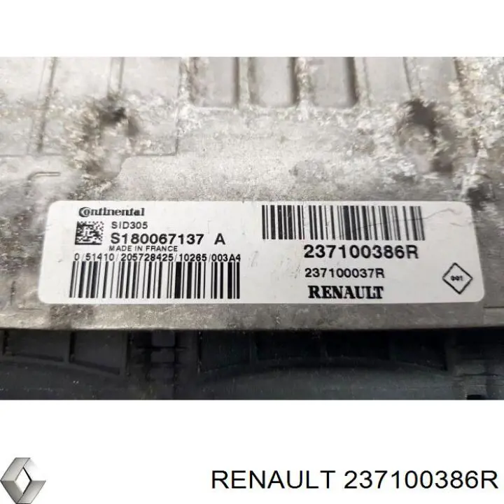 237100386R Renault (RVI) Мозги двигателя