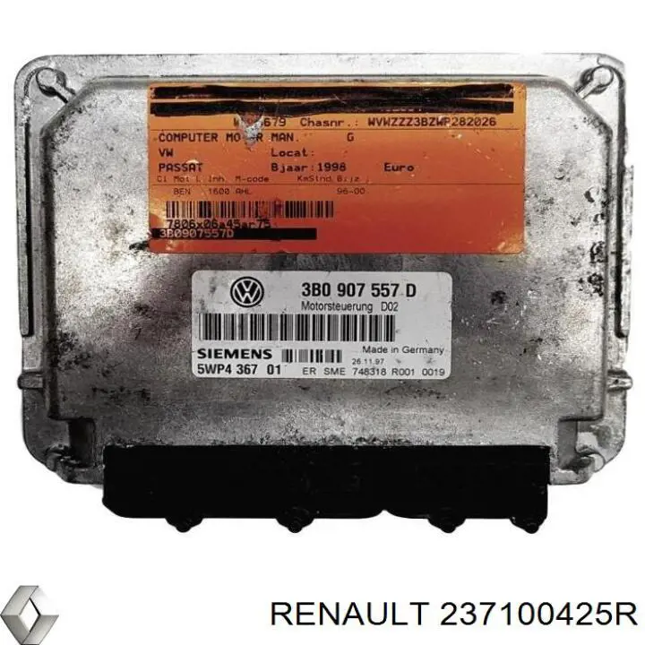 237100425R Renault (RVI) Мозги двигателя