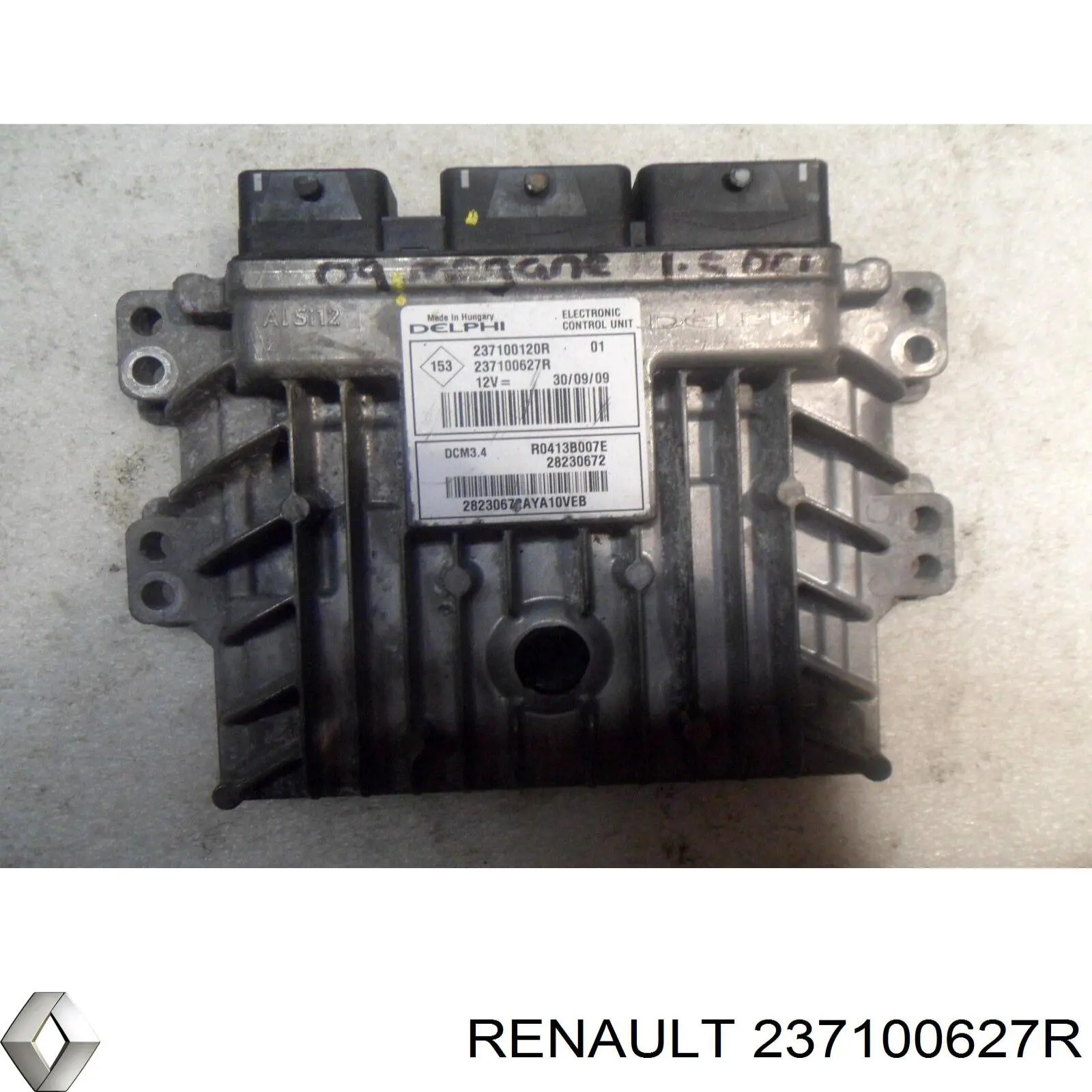 237100627R Renault (RVI) модуль управления (эбу двигателем)