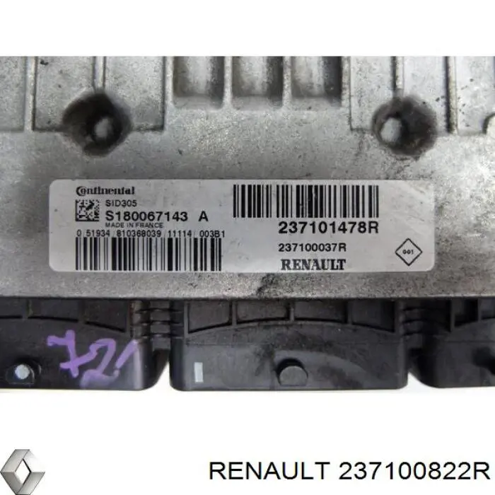ЭБУ двигателем Renault (RVI) 237100822R цена, от 91.32 USD