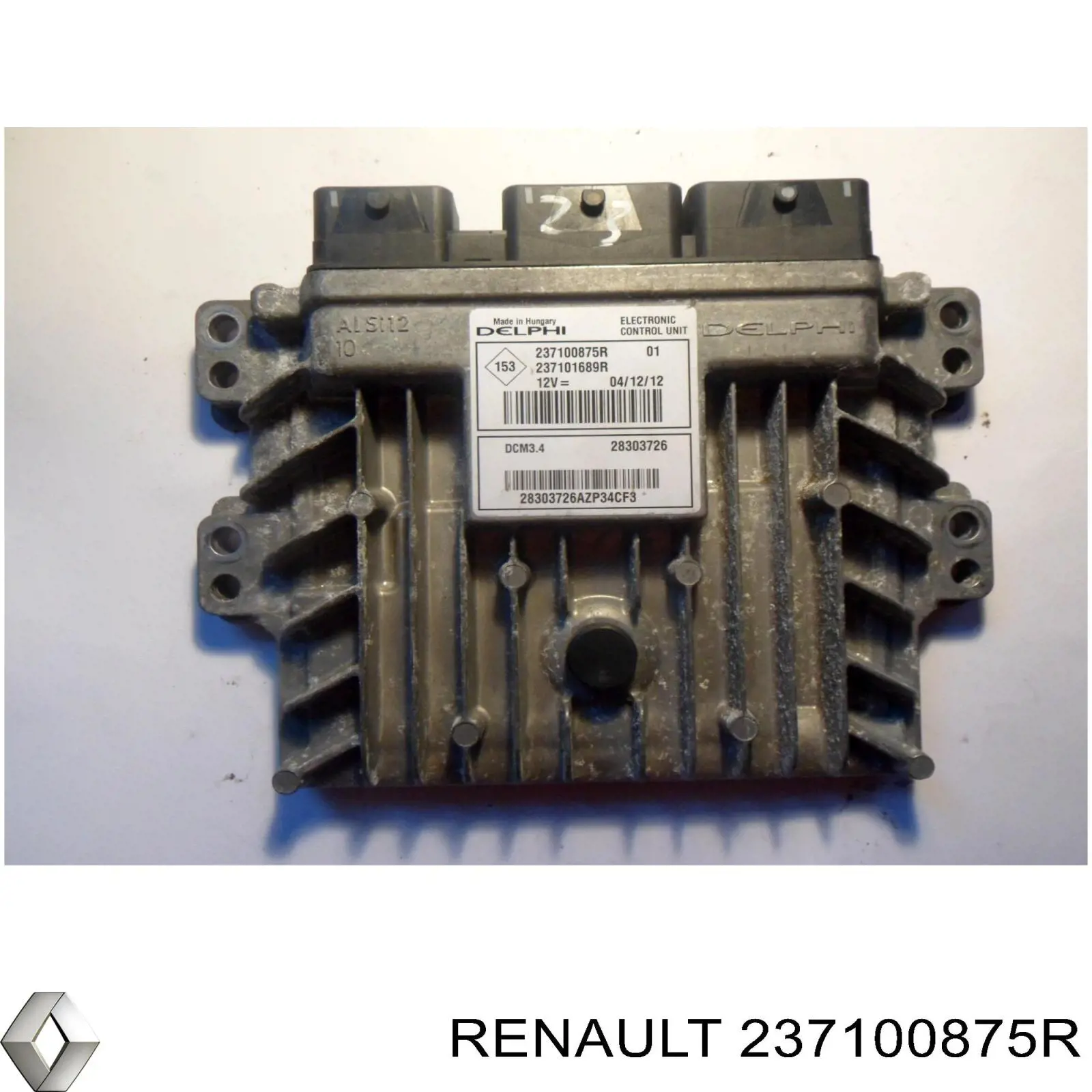 Модуль управления двигателем Renault (RVI) 237100875R