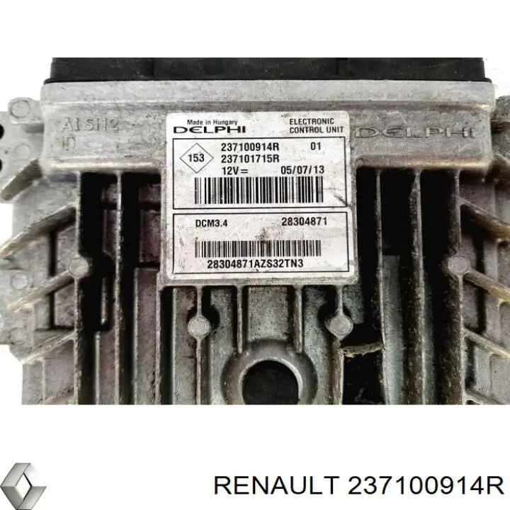 Блок управления двигателем 237100914R Renault (RVI)