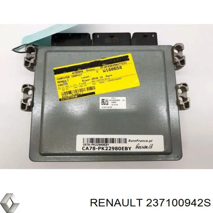 Блок управления двигателем 237100942S Renault (RVI)