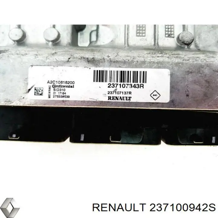 ЭБУ двигателем Renault (RVI) 237100942S цена, от 241.53 USD