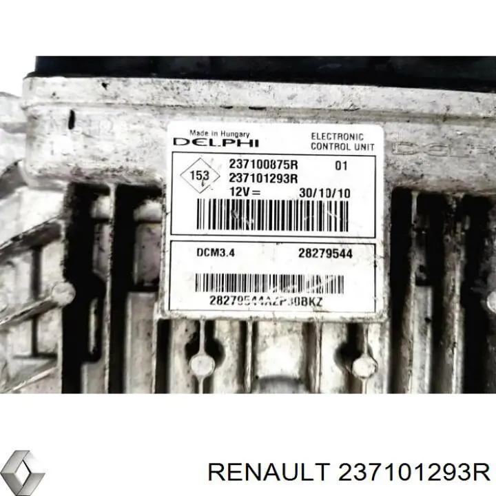 237101293R Renault (RVI) Мозги двигателя