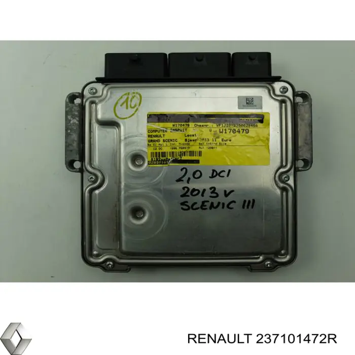 Блок управления двигателем 237101472R Renault (RVI)